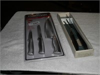 Farberware Knife Set NIP & SS Carving Set in