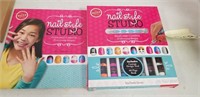 Nail style studio book and nail kit