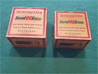 Winchester Vintage Super Speed Shot Shell Boxes