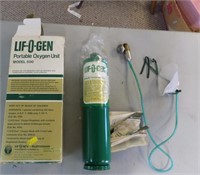 Lif-O-Gen Portable Oxygen Unit
