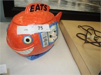 FISH FORM COOKIE JAR