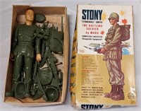 Vintage Marx Stony Soldier  with box