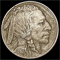 1913-D Ty 1 Buffalo Nickel NEARLY UNCIRCULATED