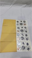 4 new sealed uncirculated Canadian coin sets