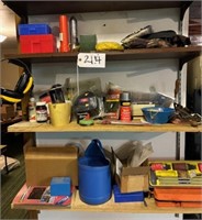 Shelves of Gun-Related Items