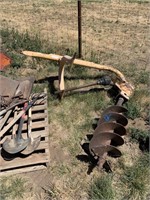 3 POINT POST HOLE DIGGER WITH 12" AUGER