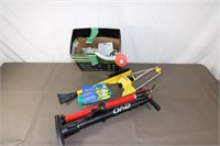 Lawn Sprinkler, Tire Pumps, Garden Hose