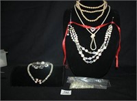 Ladies Costume Jewelry with loose beads