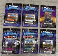 (6) Muscle Machines Die Cast Collectibles