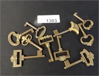 Vintage Open Barrell Cabinet Keys