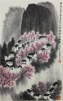 Li Keran 1907-1989 Watercolour on Paper Scroll