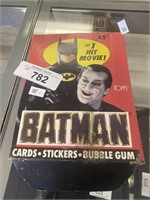 Collector Batman cards/stickers.