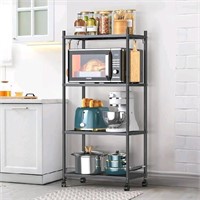 Like New Jubao 4-Tier Kitchen Baker’s Rack with St