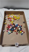 Big collection of dungeons and dragons dice