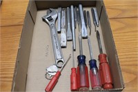 Craftsman Screwdrivers, Punches, & Crescent Wrench