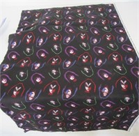 Neat Rock Band KISS Fabric Remnant.