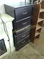 2 matching night stands. Approx 24" wide each &