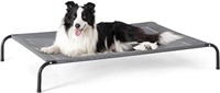 Bedsure Large Elevated Outdoor Dog Bed - Raised Do