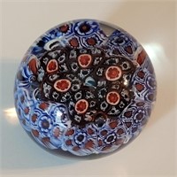 MILLEFIORI SMALL GLASS PAPERWEIGHT