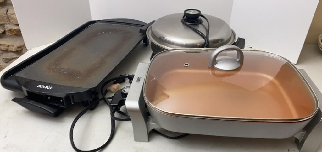 Electric Skillets & Griddle