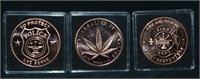 Copper 1oz Medallion Coins (On Choice)