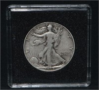1938 USA Walking Liberty Half Dollar Silver Coin