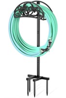 WF1751  LSJ Garden Hose Holder, Metal Stand, 150-f