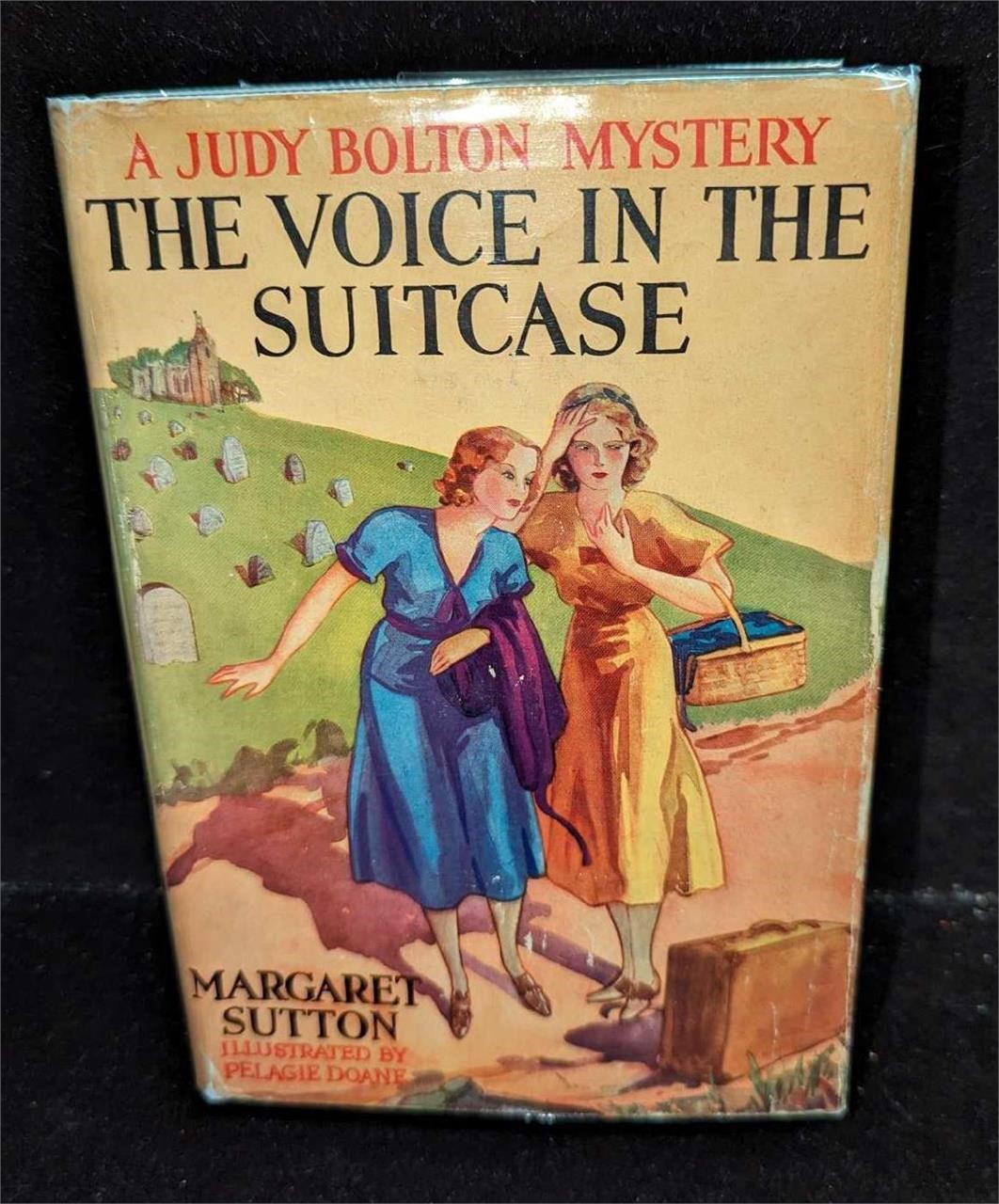 1st Ed Judy Bolton The Voice In The Suitcase HC #8