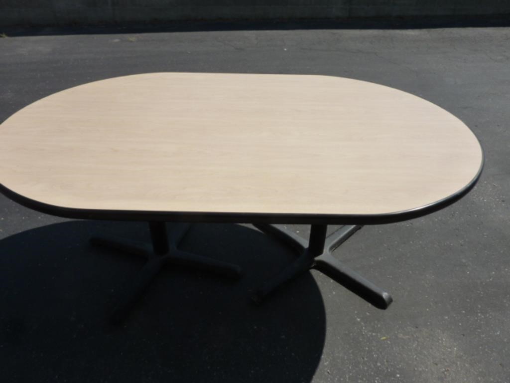 STEELCASE CONFERENCE TABLE - 4'X6'