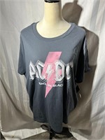 New Womens AC/DC t shirt 3x