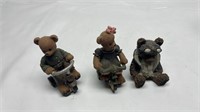 Mini Bear sculptures