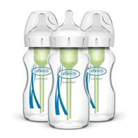 Dr. Brown's Anti-Colic Glass Bottles  9 oz  3 Pack
