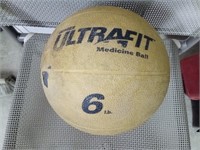 Ultrafit 6 lb Medicine Ball