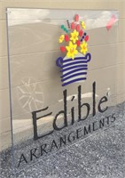 Edible Arrangement Acrylic Sign (46"×36.5")