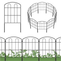 28 PACK OF DECORATIVE GARDEN FENCE, 24 IN. X 30