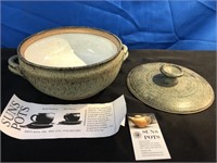 Sun Pot Stoneware Pot & Lid -Ayton, Ontario