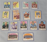 1969 Topps Football Cards Lot Collection