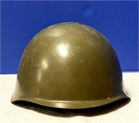 Old Military Helmet with Liner