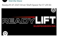 ReadyLift 47-2541 Driver Shaft Spacer for 5" L