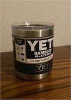 YETI 10 OZ LOW BALL W/ STANDARD LID- NAVY