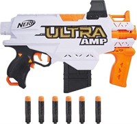 Nerf Ultra Amp Motorized Blaster, 6-Dart Clip, 6