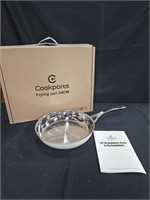 Cookports Stainless Steel fry pan