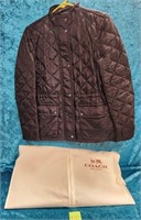 11 - COACH QUILTED JACKET SIZE XS (A137)
