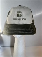 Beck’s adjustable ball cap