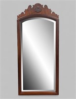 WALNUT WALL MIRROR