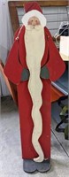 Wooden Santa Claus, Approx 46.5" h