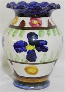 Painted Vase 8"