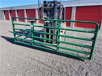 2-12ft Green HD Gates- One missing top hinge