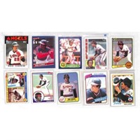 (14) Different Rod Carew Cards