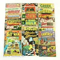 10, 12, 15 c. Comics DC MARVEL (19)